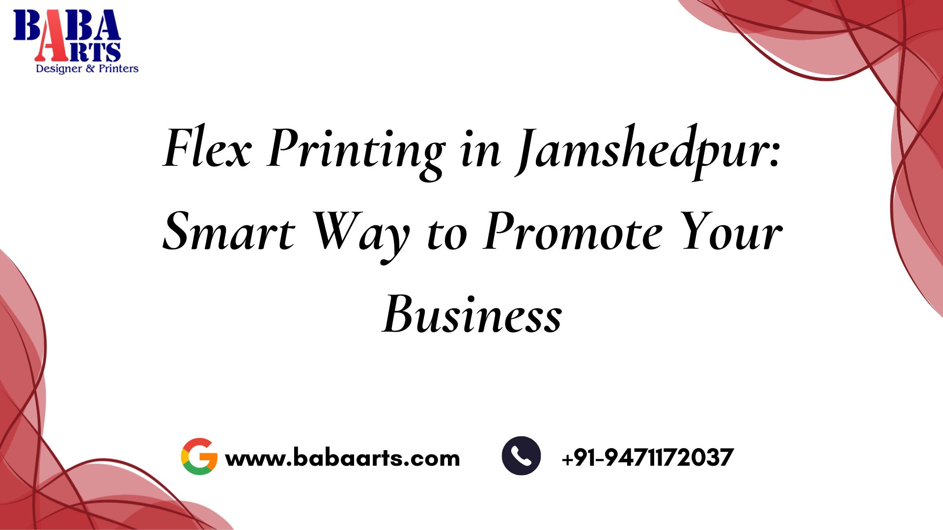 Flex Printing in Jamshedpur: Smart Way to Promote Your Business