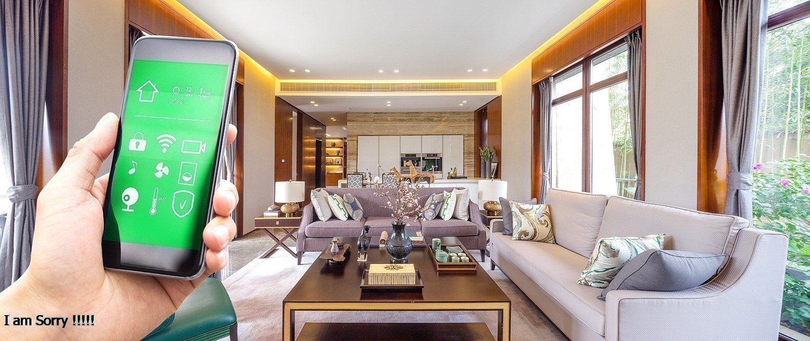 Smart home solution company in Dubai apartment with modern automation system