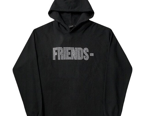 Vlone Hoodie A Streetwear Icon Vlone Crystal Diamond Friends Hoodie