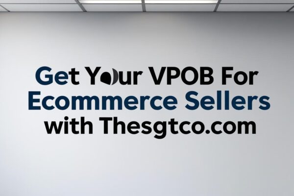 Why Every Ecommerce Seller Needs a VPOB for GST Registration vpob for ecommerce seller