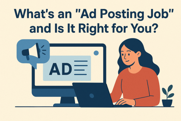 What’s an “Ad Posting Job” and Is It Right for You? Find Ad Posting Jobs
