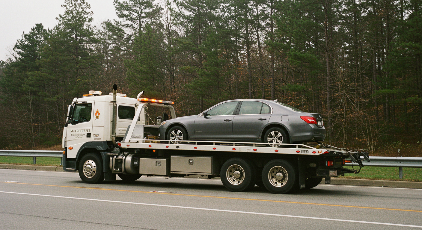 Reliable Car Towing in NC