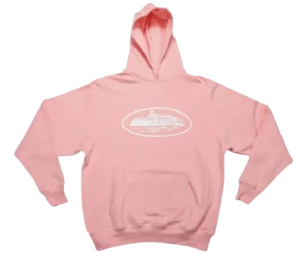 Short Corteiz flex mode Sweat à capuche Corteiz Alcatraz Rose bébé