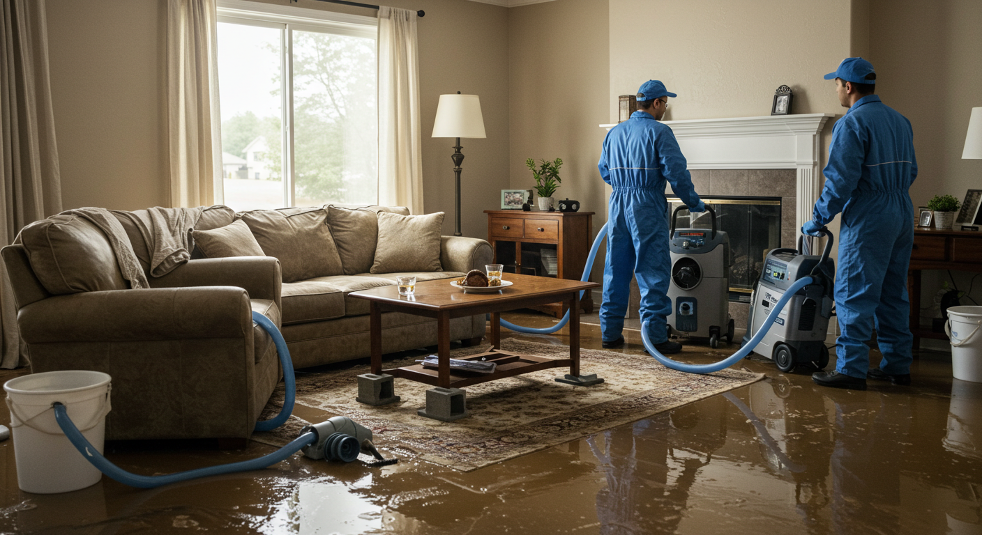 Water Damage Restoration in Robbinsville