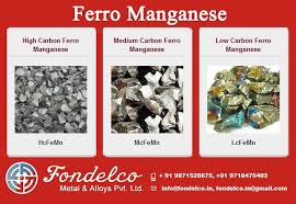 High Carbon Ferro Manganese Manufacturer in India – Fondelco Leading the Industry High Carbon Ferro Manganese Manufacturer in India