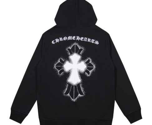 Why Cactus Plant Flea Market Is So Popular in Streetwear Chrome-Heart-High-Street-Cross-Hoodie