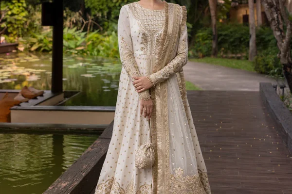 Faiza Saqlain Unstitched Embroidered Lawn Suit: Elegance Meets Comfort Faiza Saqlain