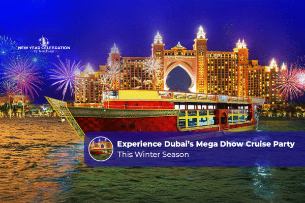 Experience Dubai’s Mega Dhow Cruise Party This Winter Season