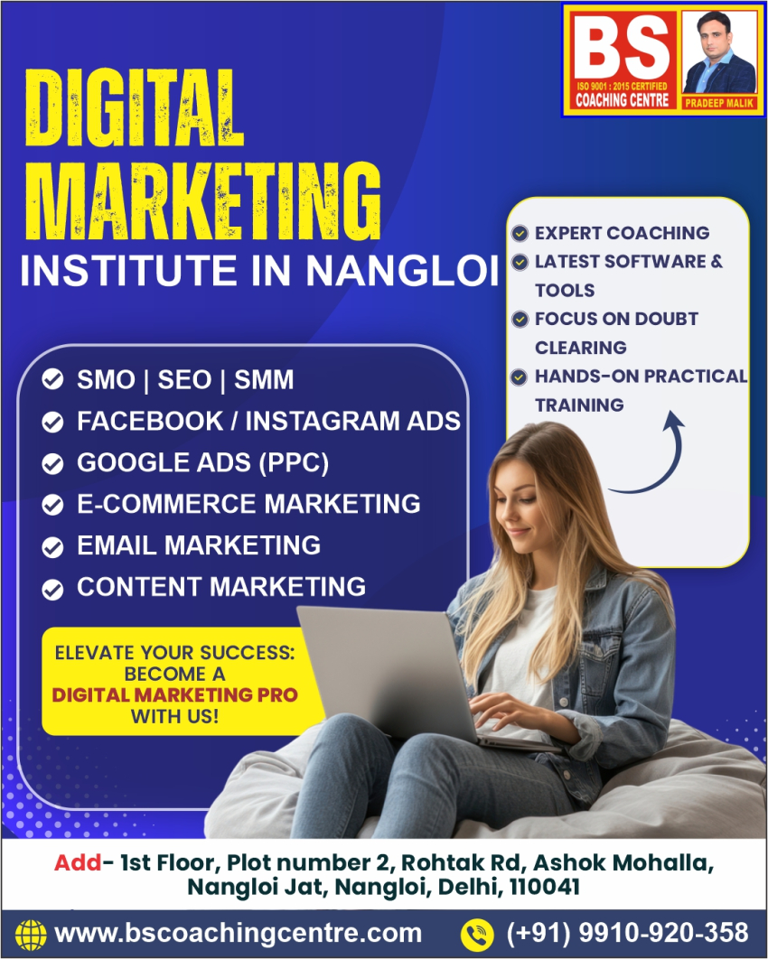 Best Digital Marketing Institute in Nangloi